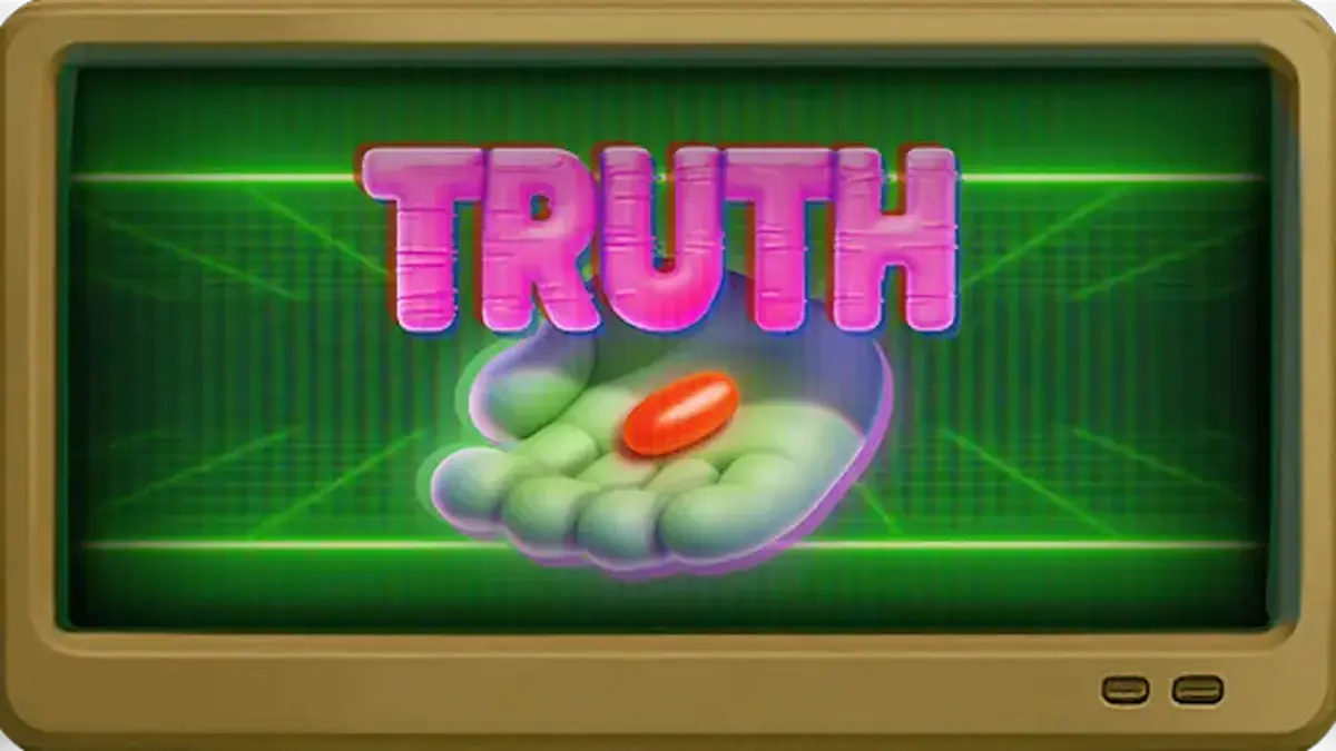 Preach TV slot game interface featuring a retro TV studio theme
